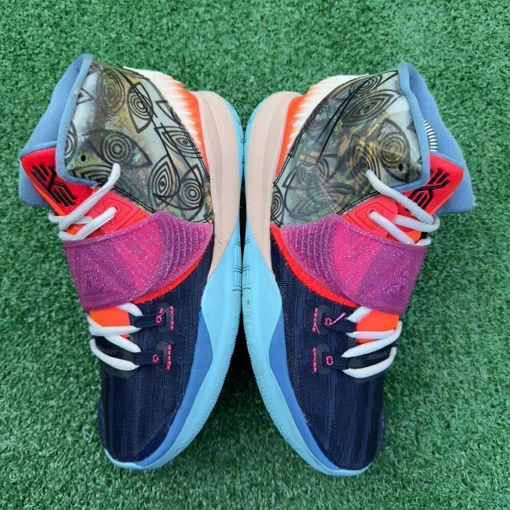 NIKE AIR KYRIE 6 EVIL EYE - Women’s Running Shoes - SIZE 7.5 - Picture 7 of 10